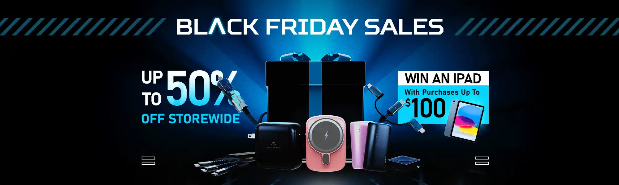 Black Friday sales promotion.