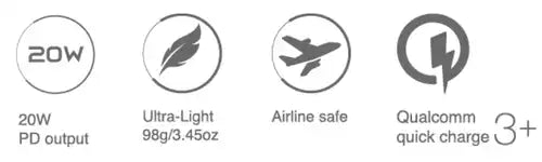 Charger specifications.