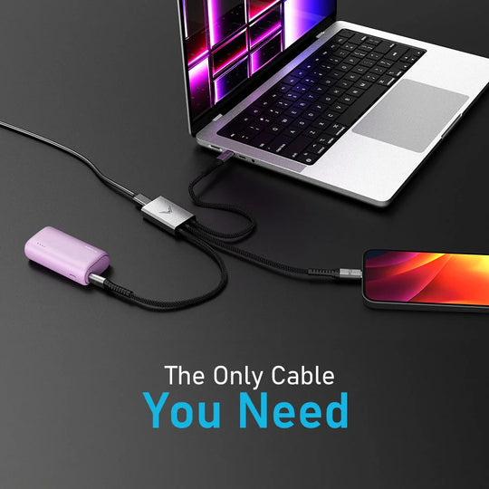 Hydra Triple Type-C Adapter - Cable