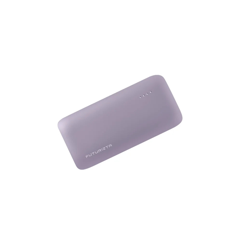 Purple Pixy Mini Compact Power Bank 5000mAh 20W Power Delivery Output