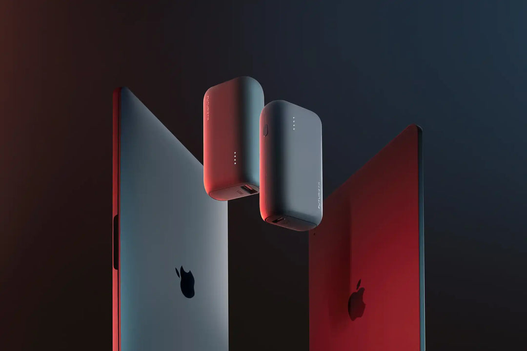Two portable power banks.