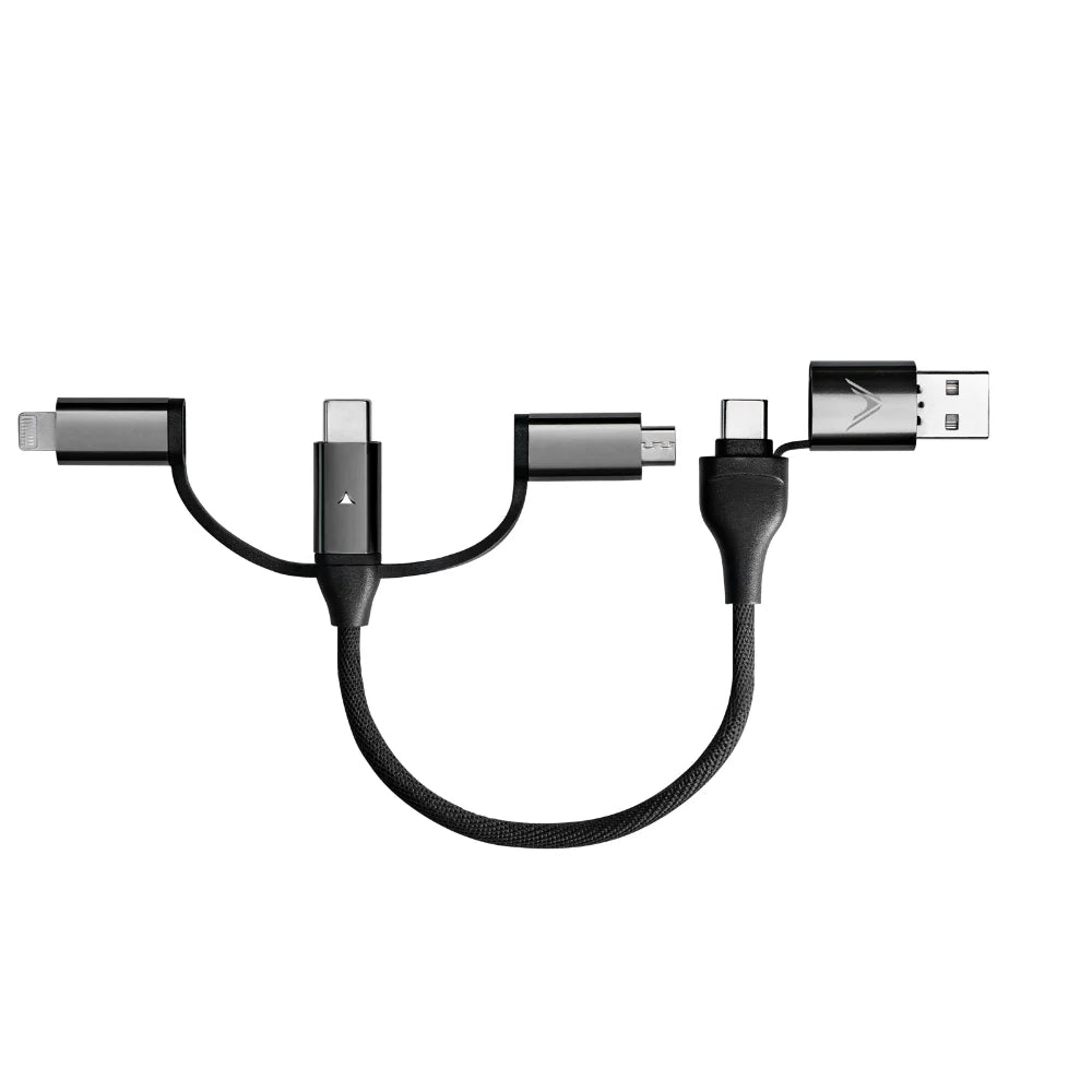 Short 0.2m zeus x 6 in 1 universal multi cable, charge all your devices