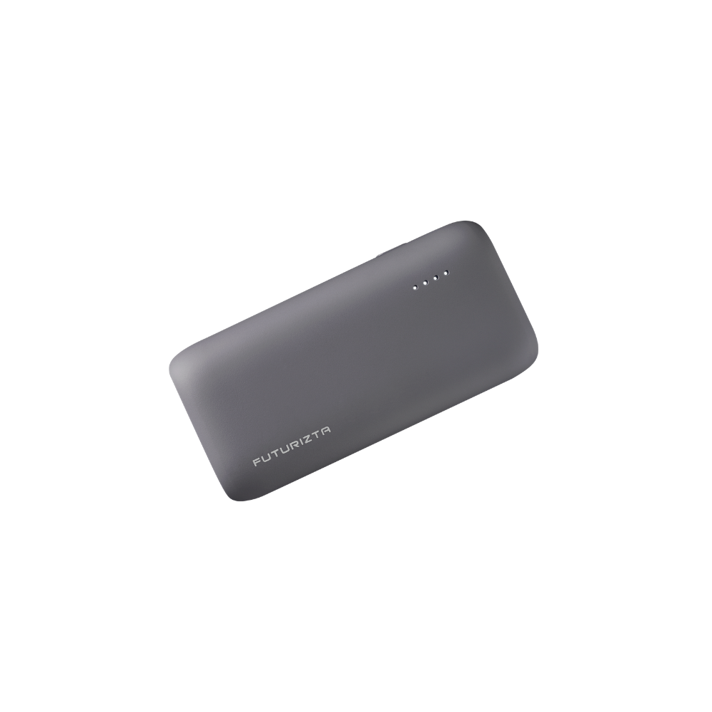 Grey Pixy Mini Compact Power Bank 5000mAh 20W Power Delivery Output