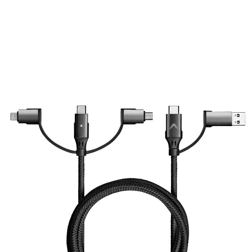1.5m/5ft Zeus-X Pro 6 in 1 Universal Charging Cable - 100W PD, USB 3.1 Gen 2,  10Gbps data transfer.  The Most Powerful Universal Cable on the market.