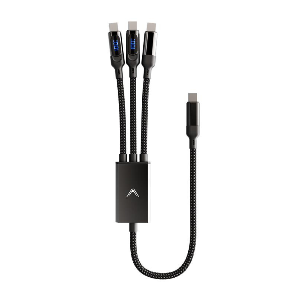 Hydra 100W Triple Type-C Multi Cable