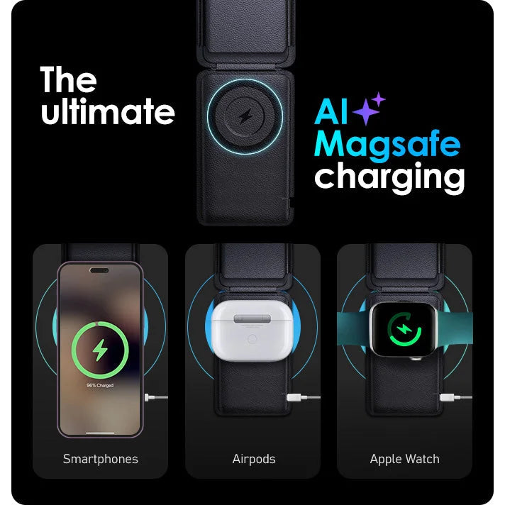 Atlas 5 in 1 Smart Magsafe Wallet