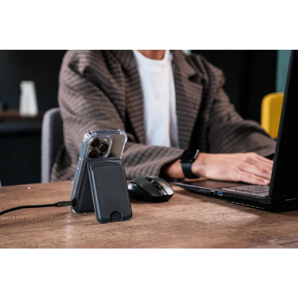 Atlas Wallet Atlas MagSafe Wallet — Card Holder, AirTag, NFC Boost + Stand ...
