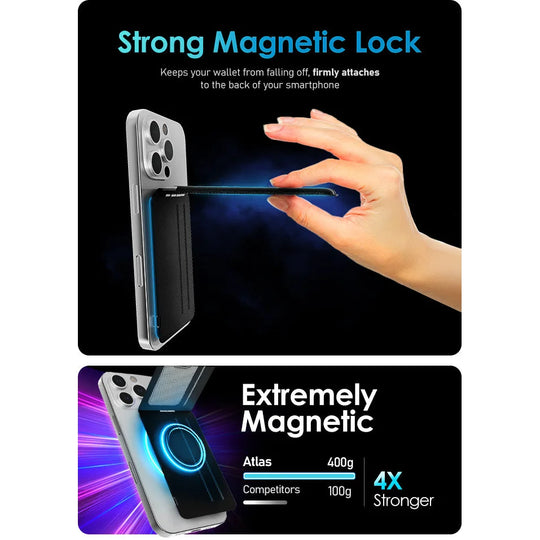 Atlas 5 in 1 Smart Magsafe Wallet