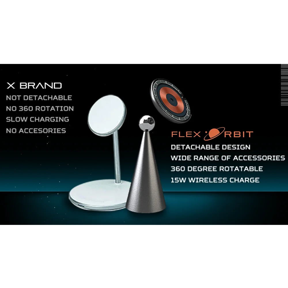 Flexhub Orbit 360° Wireless Charging Bundle