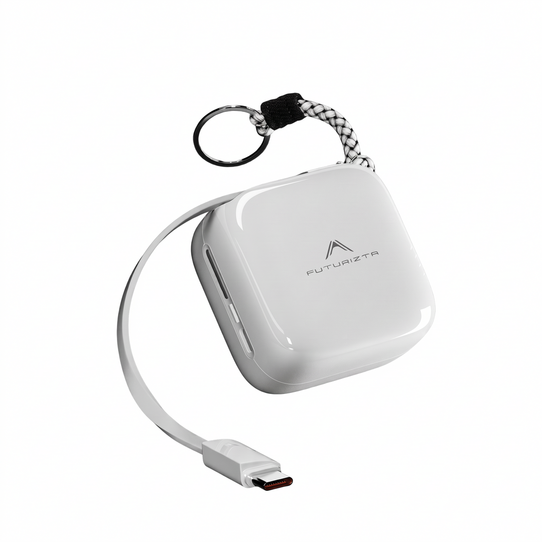 Pixy Pop 40W Ultra Compact Powerbank with Retractable Cable