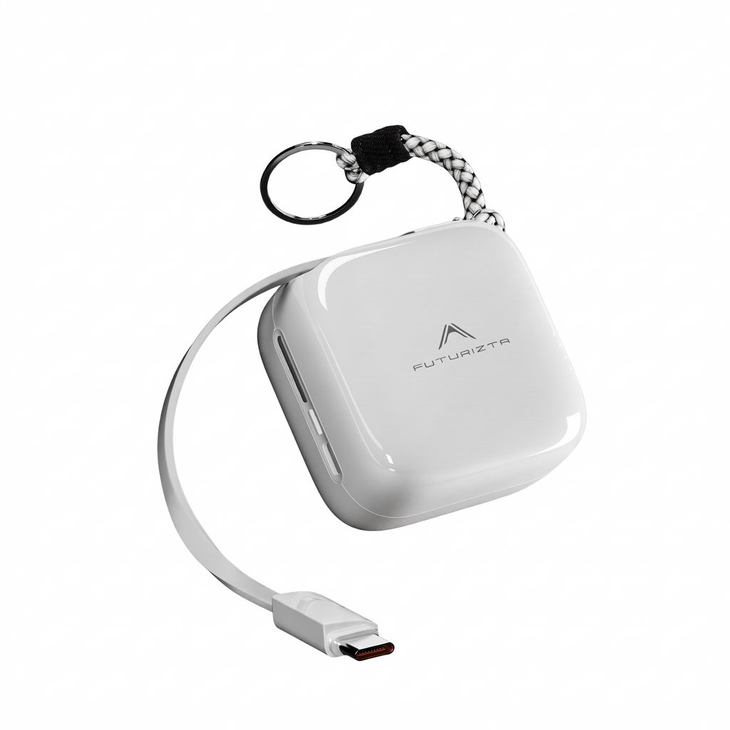 Pixy Pop 40W Powerbank with Retractable Cable | Futurizta