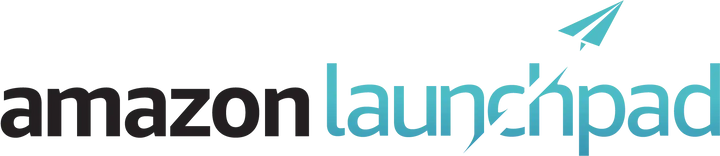 Pixelated ’launchpad’ logo.