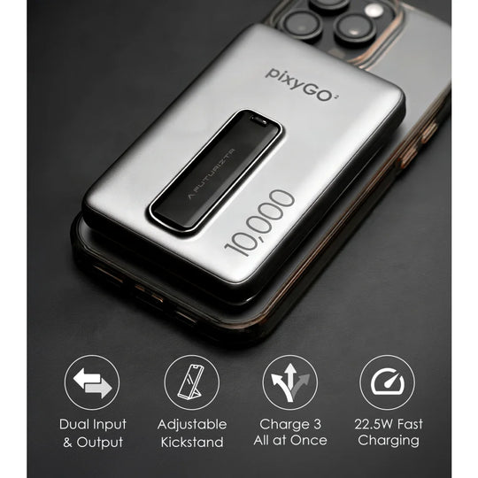 Pixy Go 2 Magsafe Wireless Power Bank With Cable - Powerbank