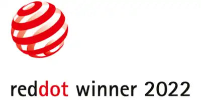 Red Dot Winner 2022 logo.