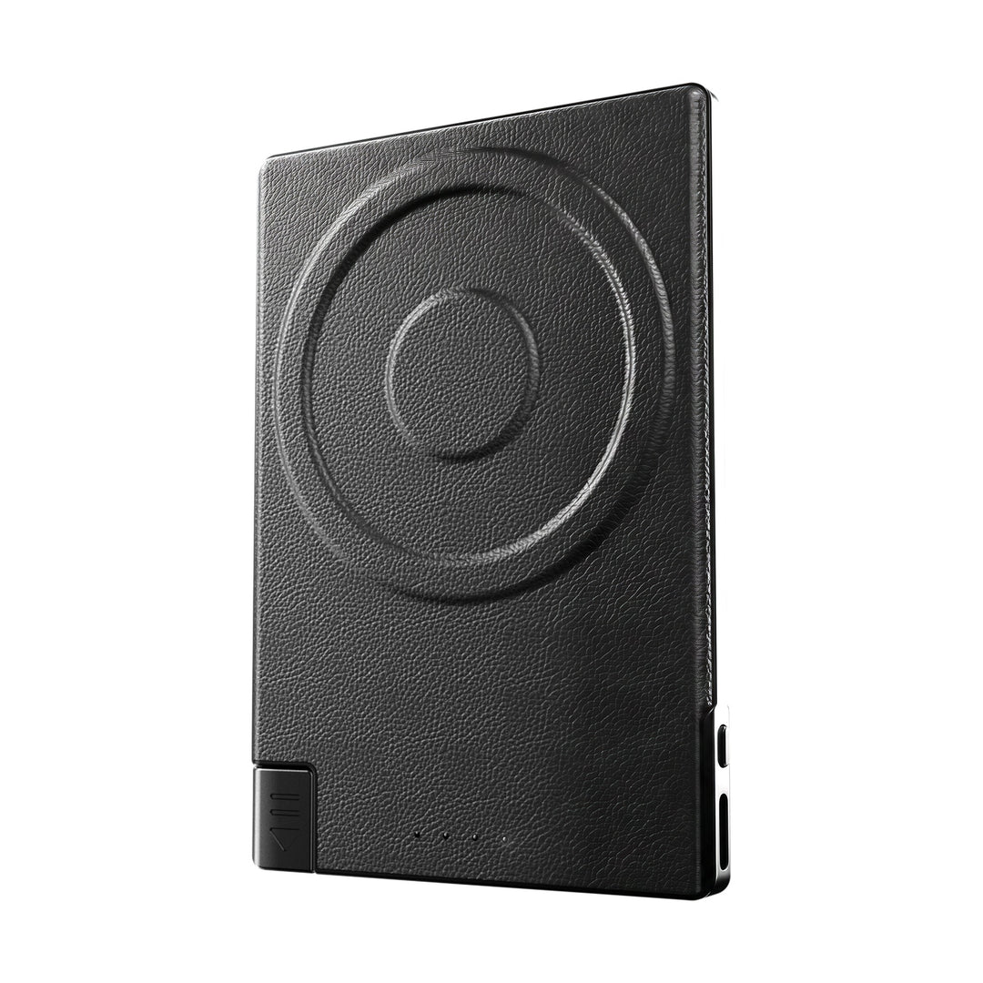 Atlas XPower vegan leather side with MagSafe ring