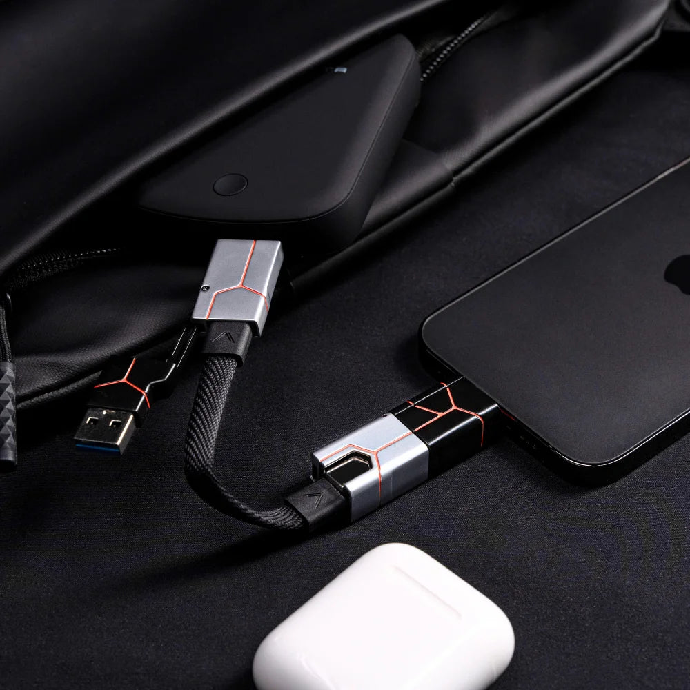 Zeus X Cable 6-in-1 – Phone-to-Phone Charging | Futurizta