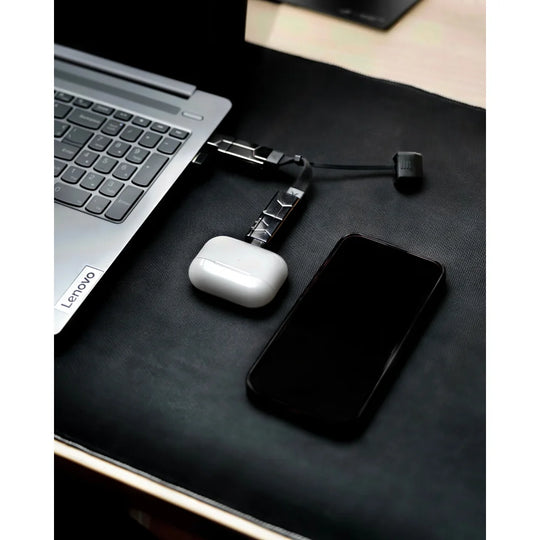 Zeus-X Go Ultra 240W USB4 6-in-1 Universal Cable - Mobile Phone Accessories