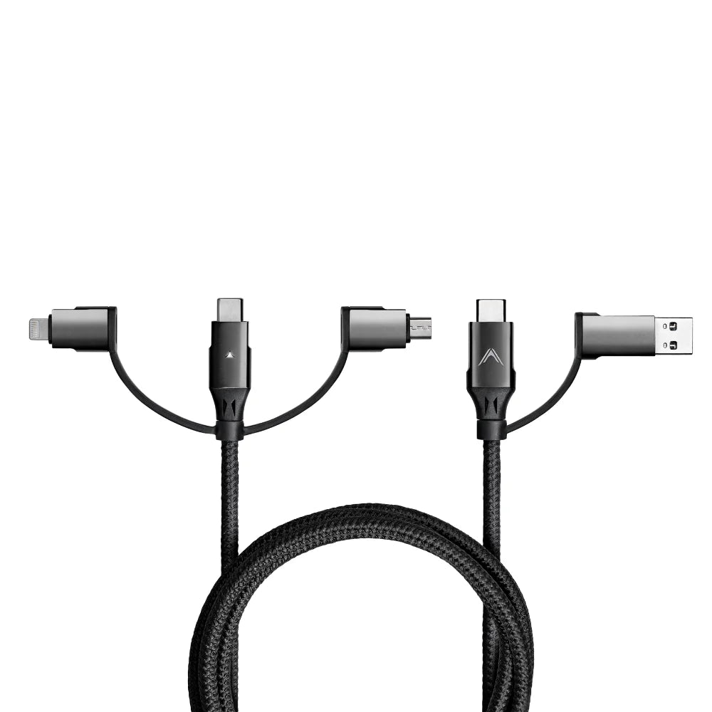 1.5m/5ft Zeus-X Pro 6 in 1 Universal Charging Cable - 100W PD, USB 3.1 Gen 2,  10Gbps data transfer.  The Most Powerful Universal Cable on the market.