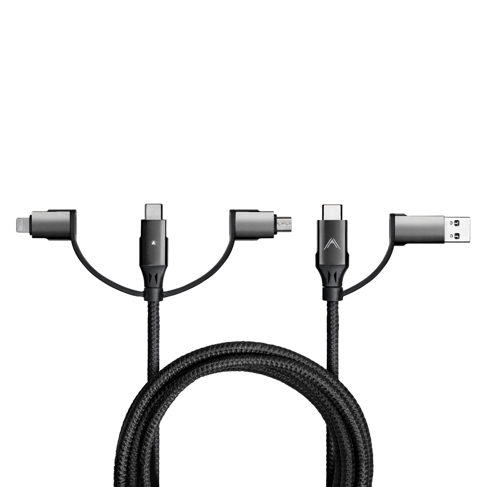 2m/6.6ft Zeus-X Pro 6 in 1 Universal Charging Cable - 100W PD, USB 3.1 Gen 2,  10Gbps data transfer.  The Most Powerful Universal Cable on the market.