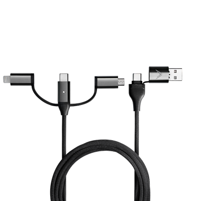 2m zeus x 6 in 1 universal multi cable, charge all your devices