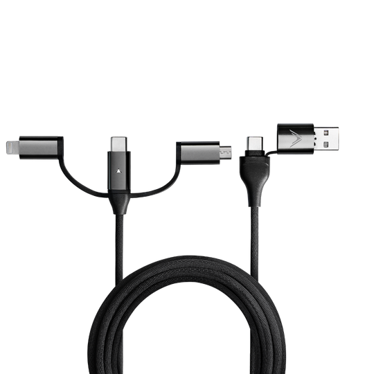 3m long zeus x 6 in 1 long universal multi cable, charge all your devices