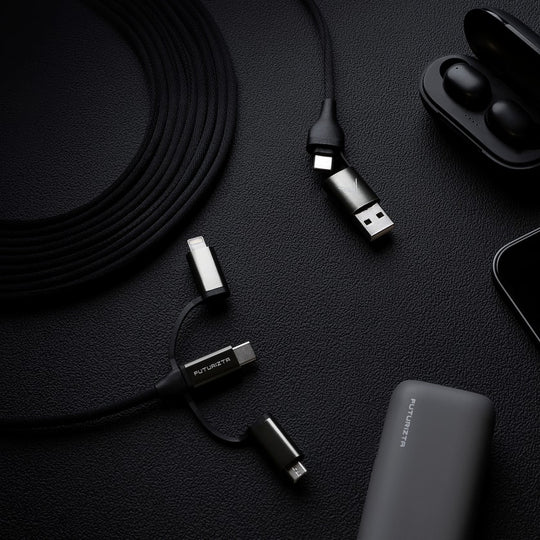 zeus x 6 in 1 universal multi cable, charge all your devices with military grade durability